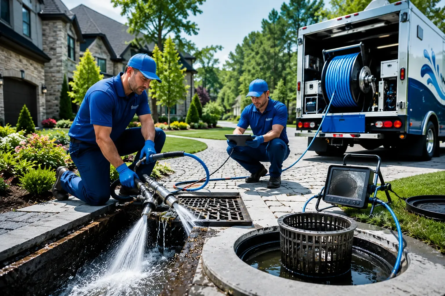 Local outdoor drain cleaning professionals in Georgetown, TX