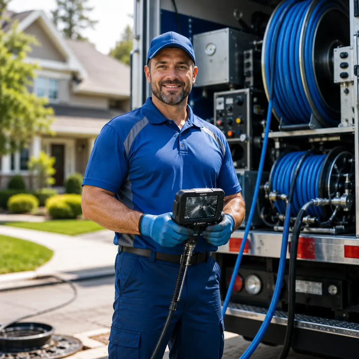 Local outdoor drain cleaning specialists in Georgetown, TX
